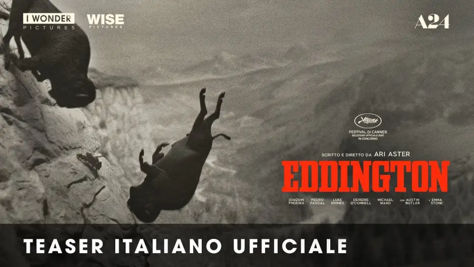 Video for the film Eddington — Teaser italiano ufficiale