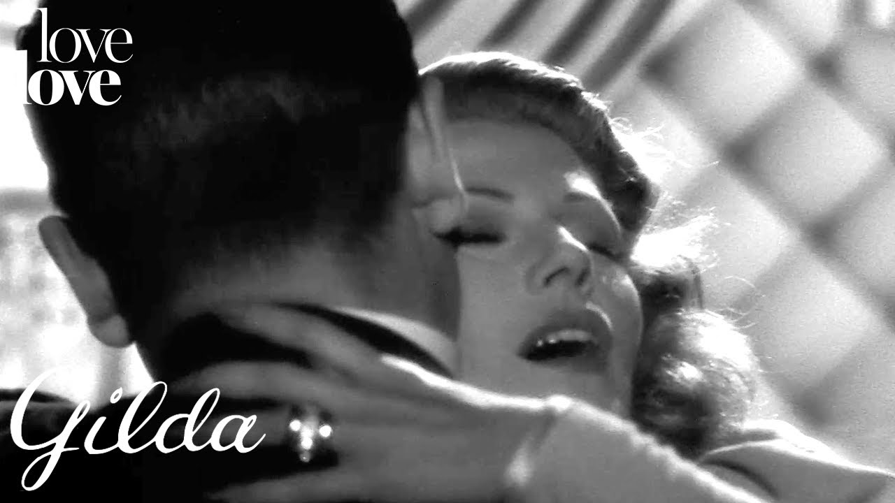 Video for the film Gilda — Johnny & Gilda's Passionate Kiss