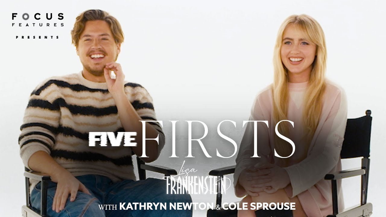 Video for the film Lisa Frankenstein — Lisa Frankenstein’s Kathryn Newton & Cole Sprouse Dish Over First Times