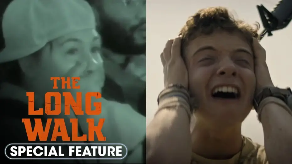 Video for the film The Long Walk — Special Feature 'Biometrics Screening'