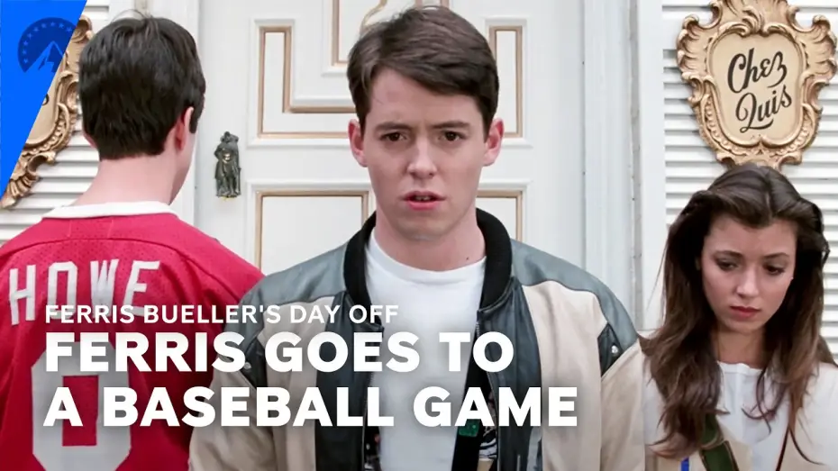 Video for the film Ferris Bueller's Day Off — Ferris and His Friends Ditch School For a Baseball Game