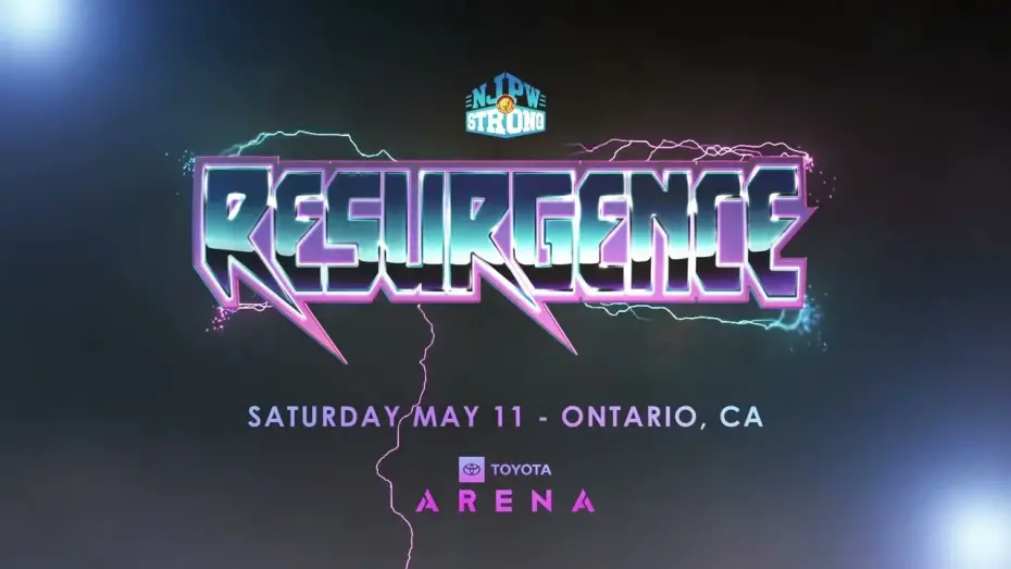 Video for the film NJPW Resurgence 2024 — Resurgence in Ontario CA May 11!