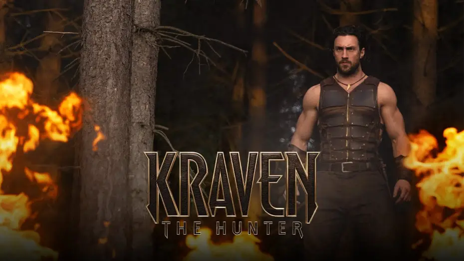 Video for the film Kraven the Hunter — Protagonizada por Aaron Taylor-Johnso