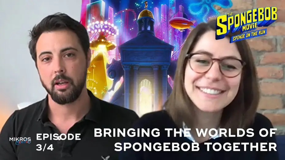Video for the film The SpongeBob Movie: Sponge on the Run — [Talks][#SpongeBobMovie​] Bringing the Worlds of SpongeBob Together 3/4