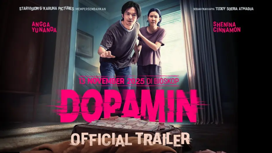 Video for the film Dopamine — 𝐃𝐎𝐏𝐀𝐌𝐈𝐍 - 𝘖𝘍𝘍𝘐𝘊𝘐𝘈𝘓 𝘛𝘙𝘈𝘐𝘓𝘌𝘙