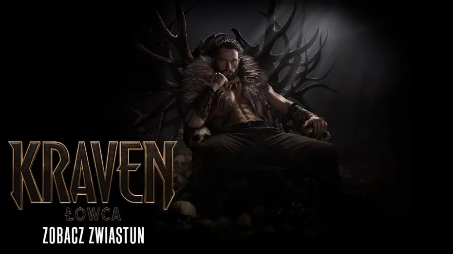 Video for the film Kraven the Hunter — Zwiastun