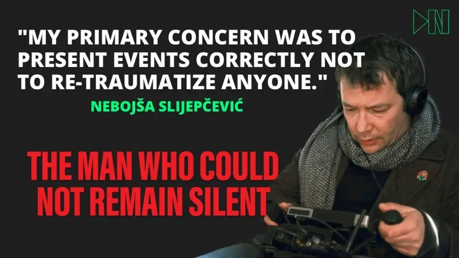 Video for the film The Man Who Could Not Remain Silent — Would You Stay Silent? Nebojša Slijepčević on His Oscar Film That Asks Us to Face the Unthinkable