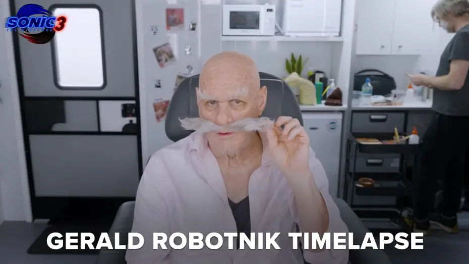 Video for the film Sonic the Hedgehog 3 — Gerald Robotnik Timelapse