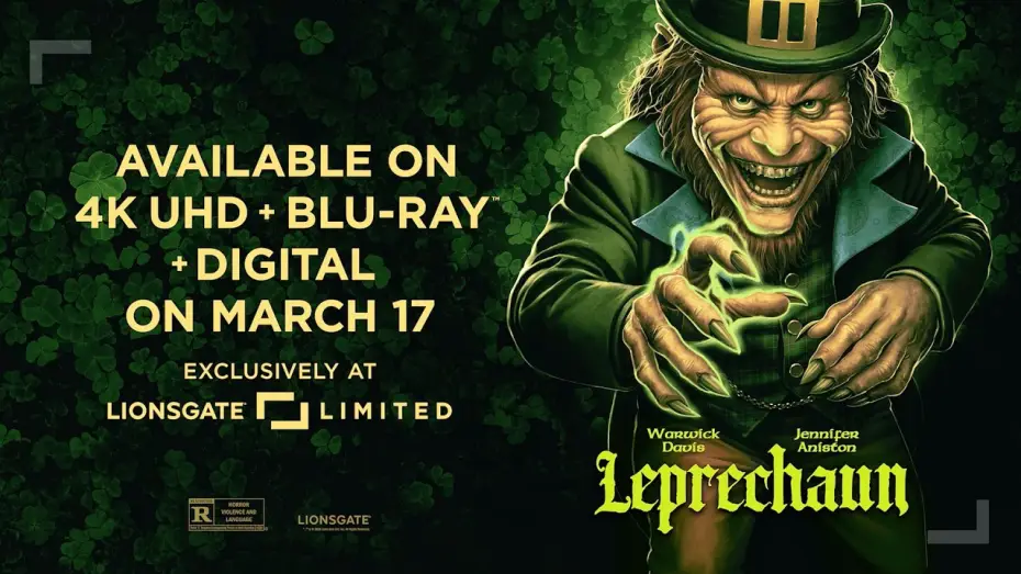Video for the film Leprechaun — 4K Steelbook® Official Trailer