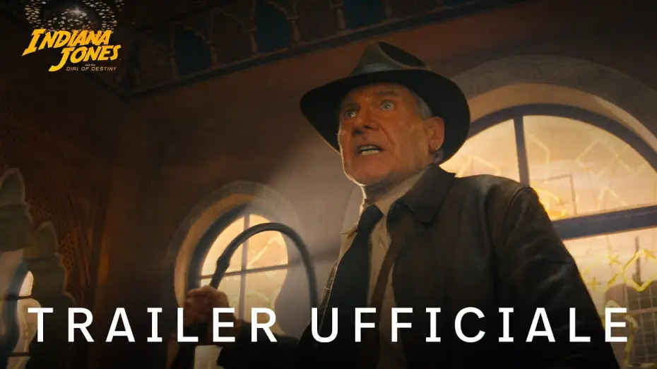 Video for the film Indiana Jones and the Dial of Destiny — Indiana Jones e la Ruota del Destino | Trailer Ufficiale
