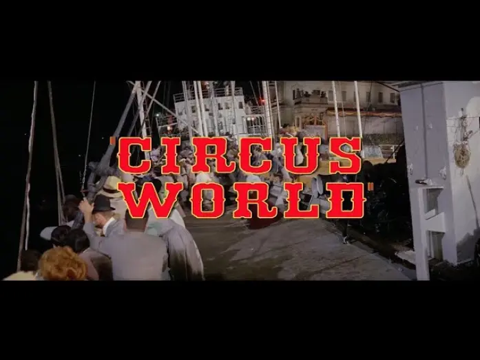 Video for the film Circus World — Circus World  1964 Trailer Restored HD