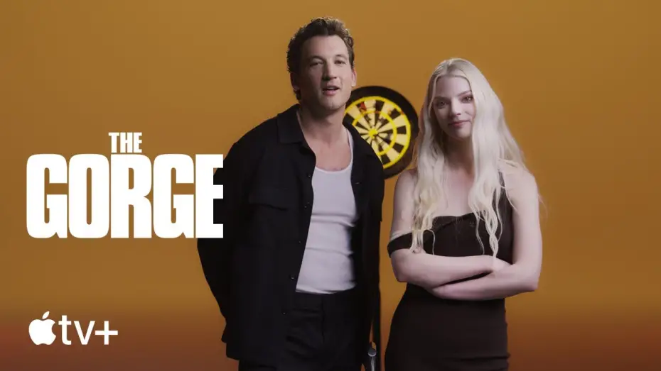 Video for the film The Gorge — Targeted Questions with Miles Teller and Anya Taylor-Joy