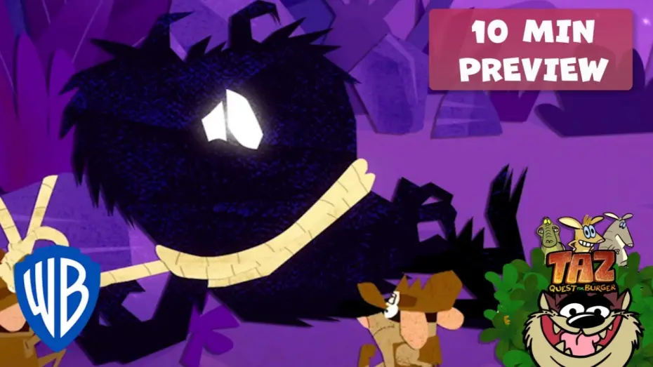 Video for the film Taz: Quest for Burger — 10 Minute Movie Preview | Taz Quest For Burger | @wbkids