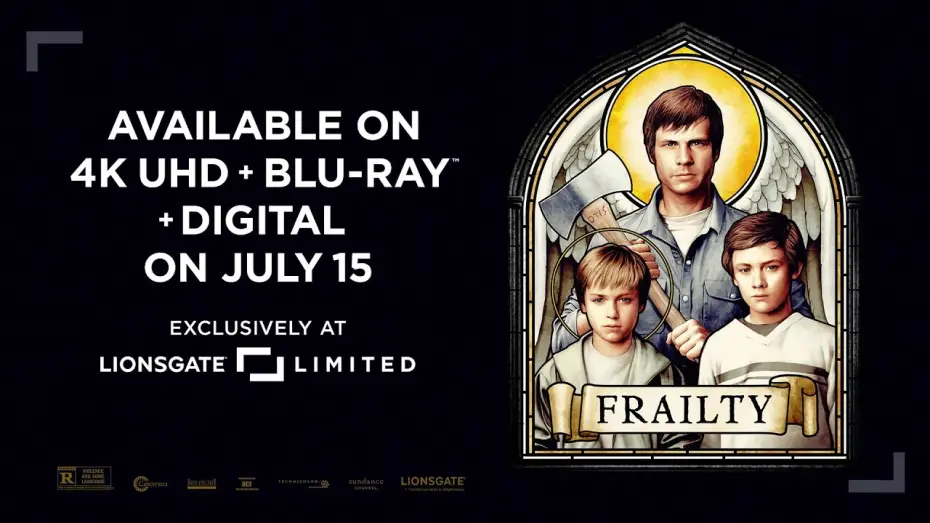Video for the film Frailty — 4K Collector's Set Official Trailer
