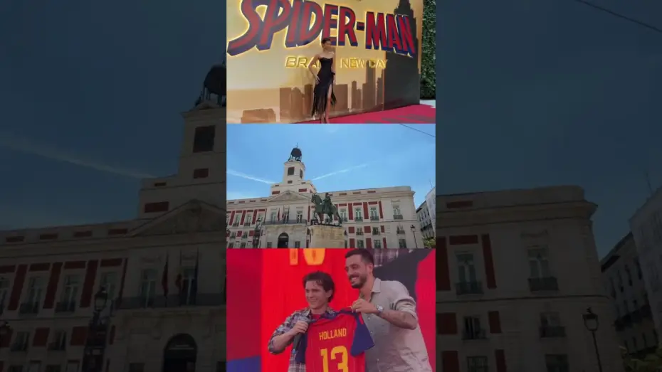 Video for the film Spider-Man: Brand New Day — Good morning, Madrid.