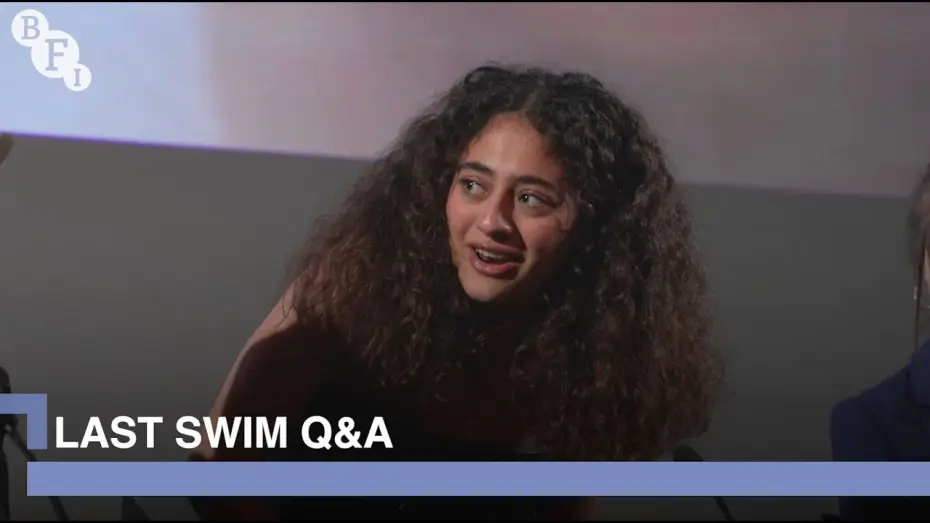 Video for the film Last Swim — Sasha Nathwani and the stars of Last Swim - Deba Hekmat, Denzel Baidoo and Lydia Fleming | BFI Q&A