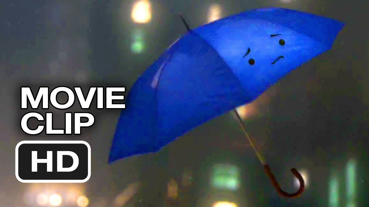 Video for the film The Blue Umbrella — The Blue Umbrella - Extended Clip (2013) - Pixar Short HD