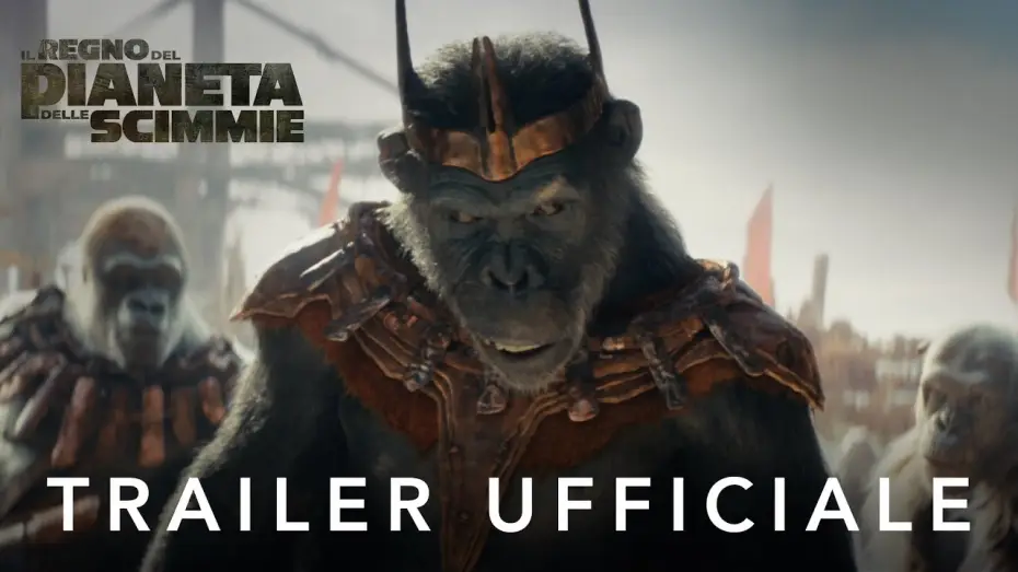 Video for the film Kingdom of the Planet of the Apes — Il Regno del Pianeta delle Scimmie | Trailer Ufficiale