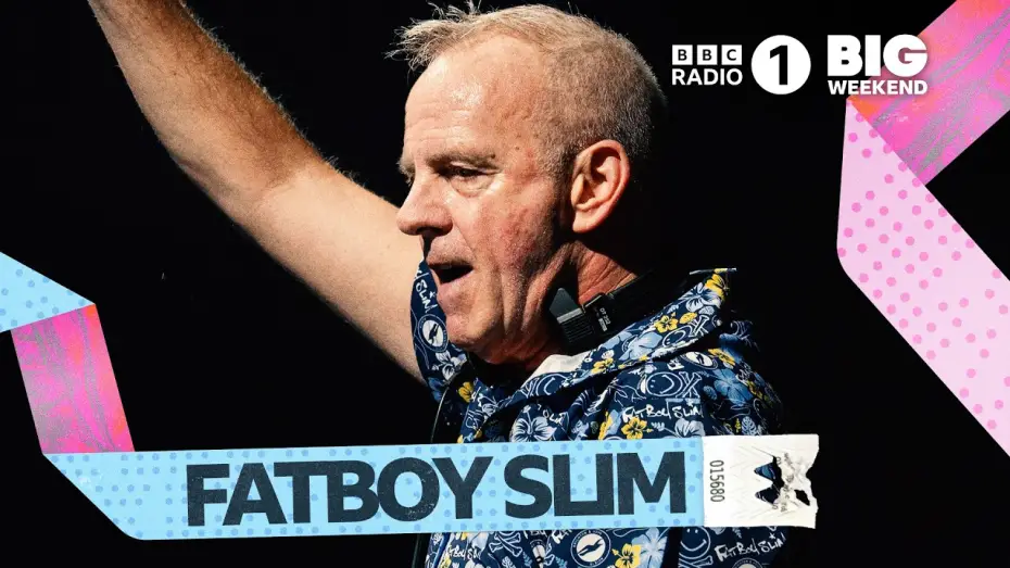 Video for the film Fatboy Slim: Radio 1's Big Weekend 2026 — Fatboy Slim - Right Here, Right Now | Radio 1’s Big Weekend 2026