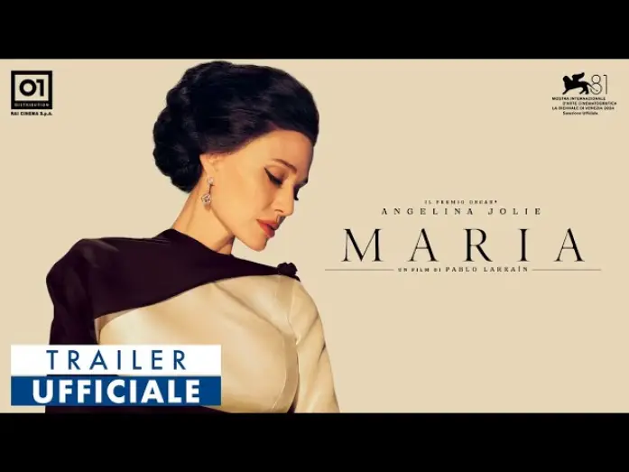 Video for the film Maria — MARIA di Pablo Larraín (2025) - Trailer Ufficiale (sub ita) HD