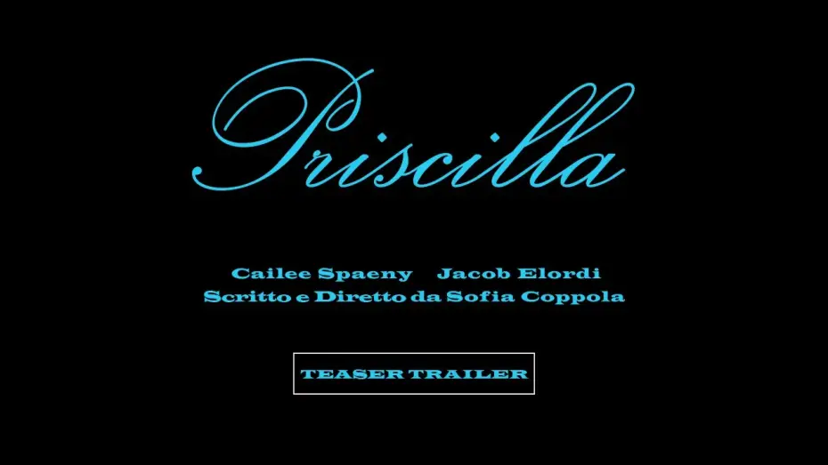 Video for the film Priscilla — Teaser Trailer