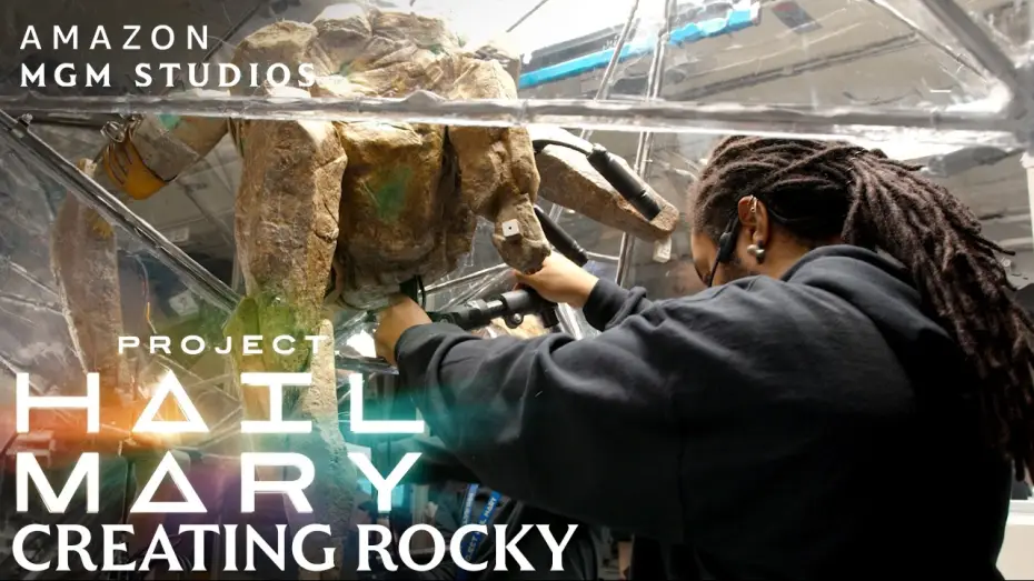 Video for the film Project Hail Mary — Creating Rocky