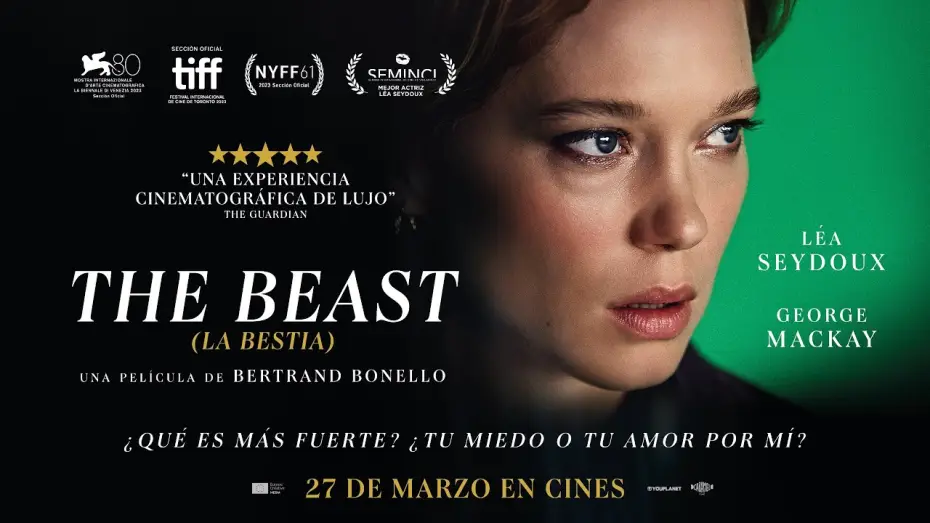 Video for the film The Beast — Tráiler oficial