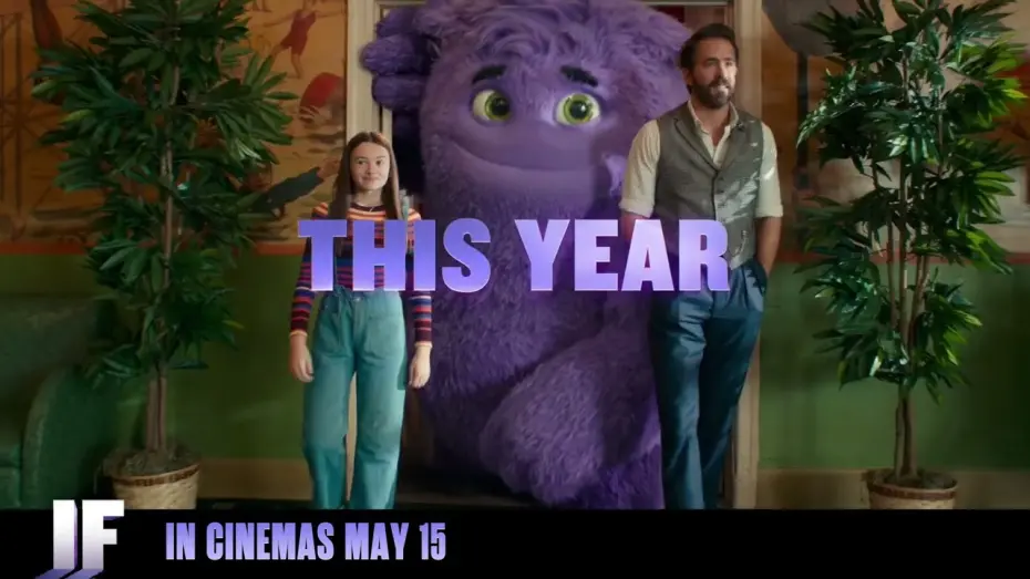 Video for the film IF — Imaginary friends are whatever you can imagine