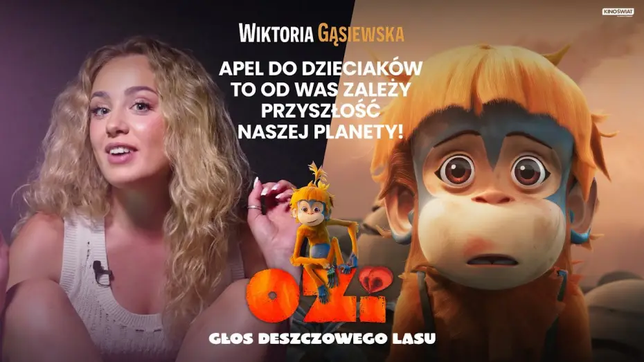Video for the film OZI: Voice of the Forest — Apel do dzieciaków