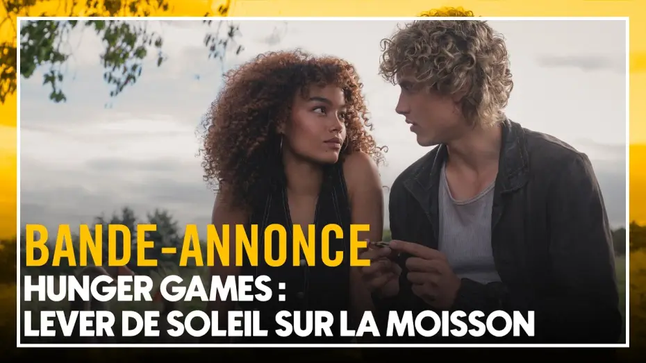 Video for the film The Hunger Games: Sunrise on the Reaping — HUNGER GAMES : LEVER DE SOLEIL SUR LA MOISSON - Bande-annonce VOST