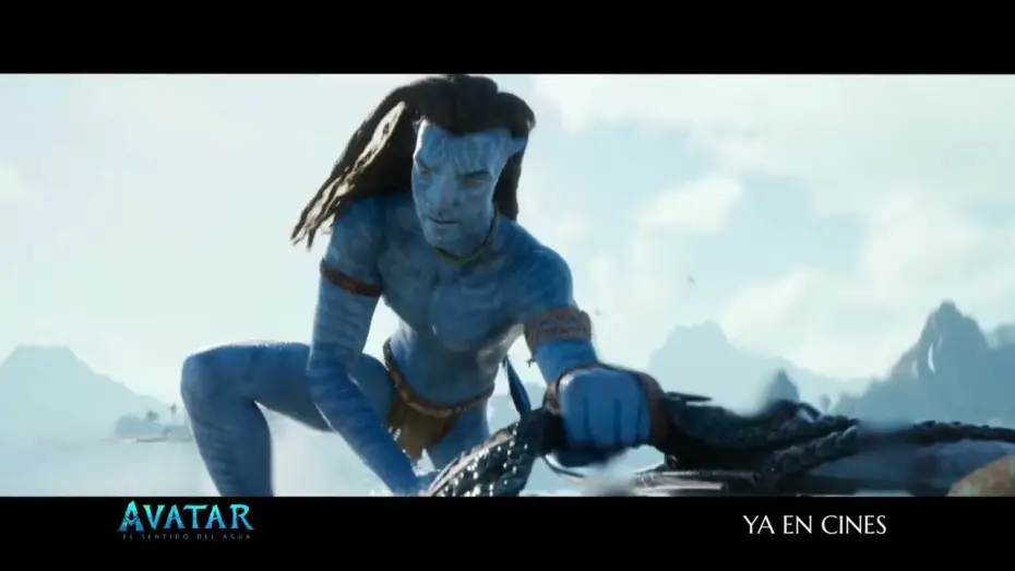 Video for the film Avatar: The Way of Water — Anuncio: 'Jake'