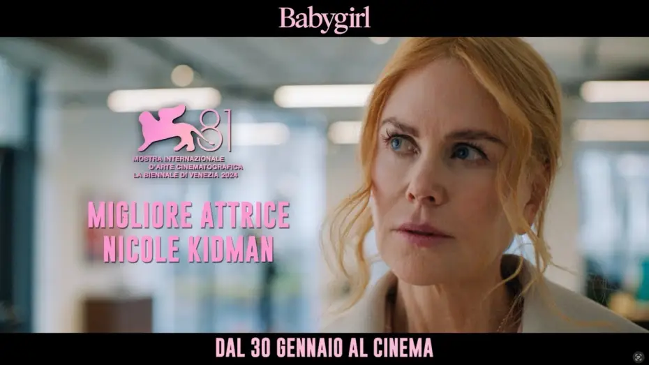 Video for the film Babygirl — Babygirl | Trailer Ufficiale