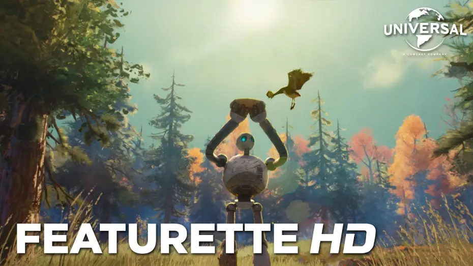 Video for the film The Wild Robot — Featurette - Una visión salvaje [VOSE]