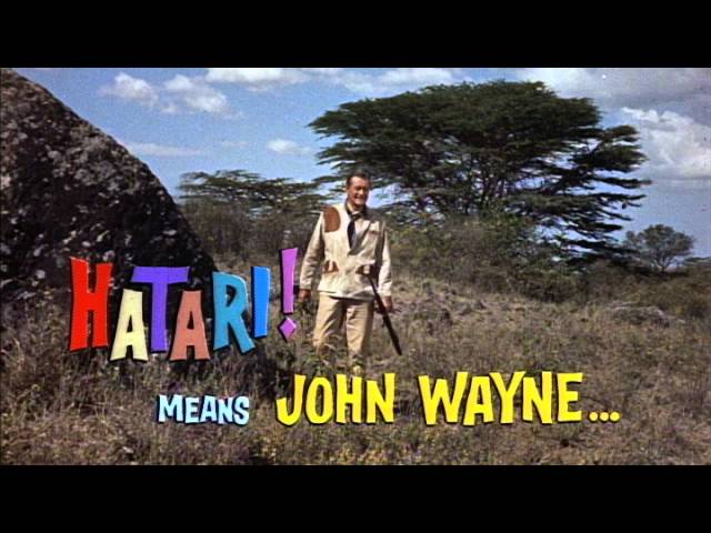 Video for the film Hatari! — Hatari! - Trailer