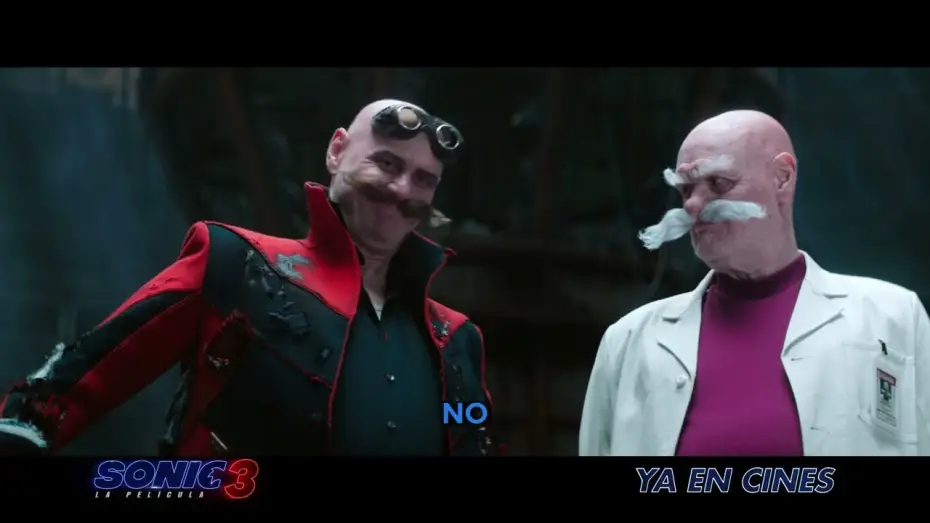Video for the film Sonic the Hedgehog 3 — Divertidísima