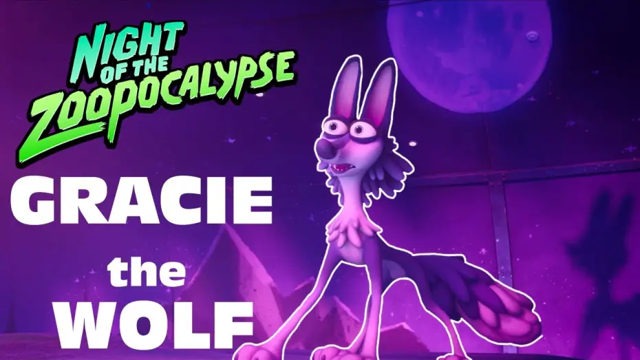 Video for the film Night of the Zoopocalypse — Inside the Zoo: Gracie & Felix's Wild Adventure!