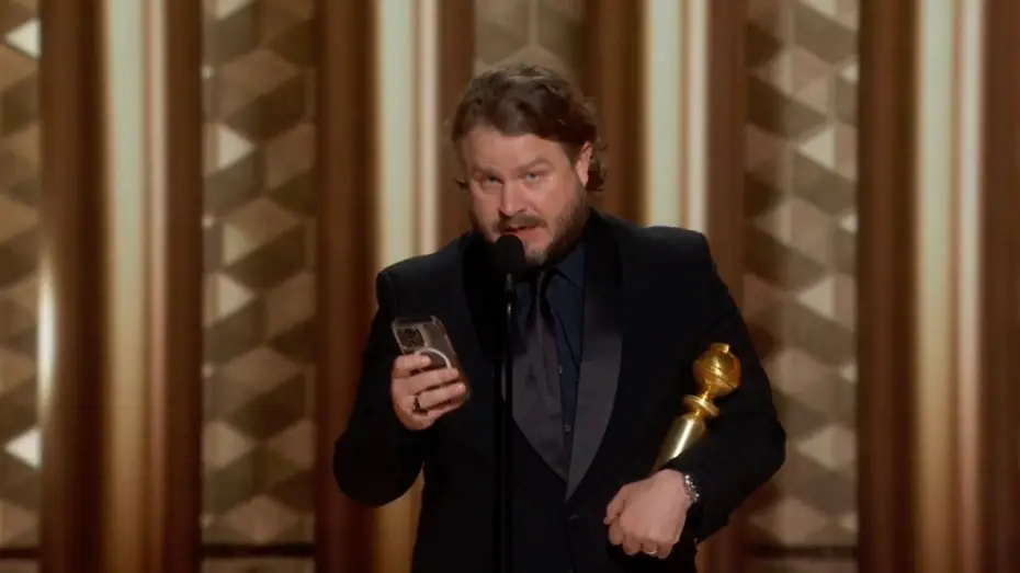 Video for the film The Brutalist — Brady Corbet Wins Best Director – Motion Picture
