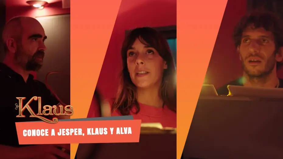 Video for the film Klaus — ¡Conoce a Jesper, Alva y Klaus!