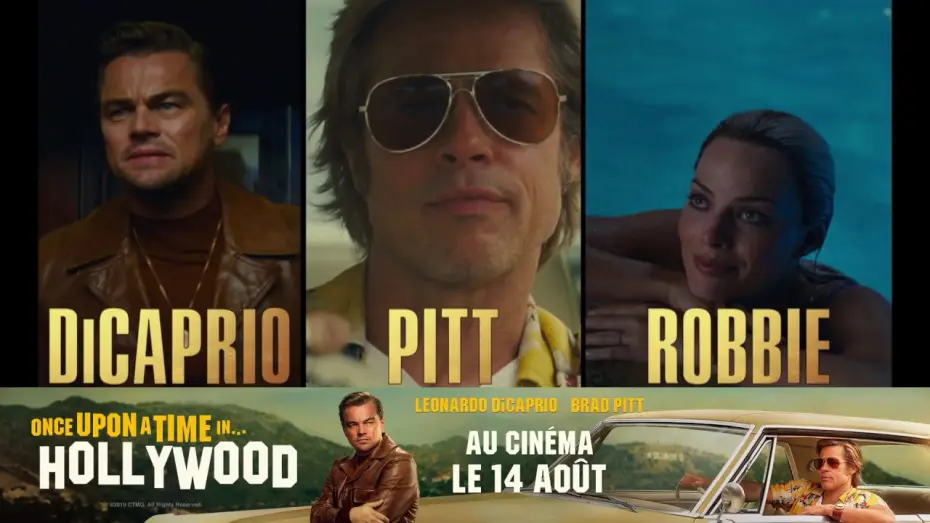Video for the film Once Upon a Time… in Hollywood — TV Spot : « Connected » VF