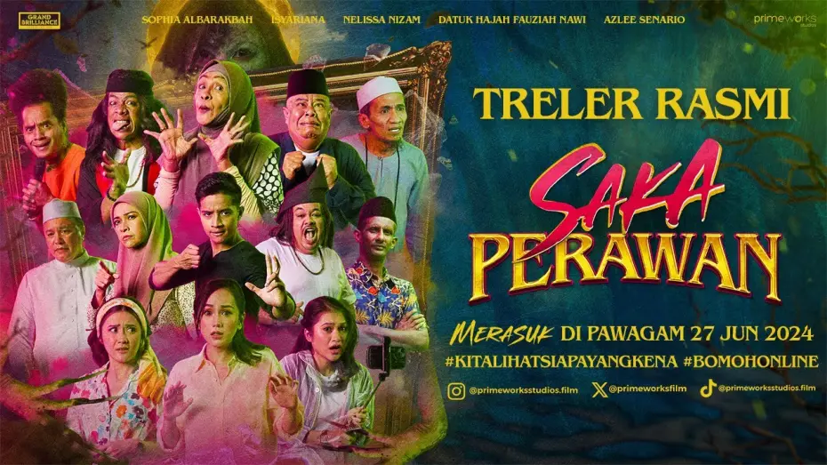 Video for the film Saka Perawan — SAKA PERAWAN | TRELER RASMI | 27 JUN 2024