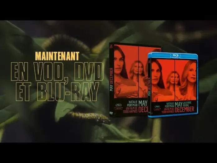 Video for the film May December — Spot sortie vidéo