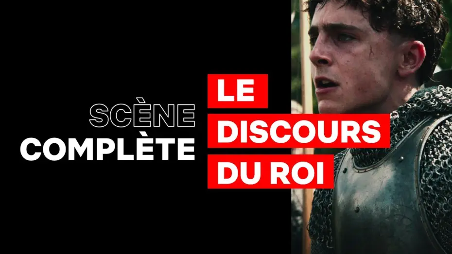 Video for the film The King — Le discours du roi VF
