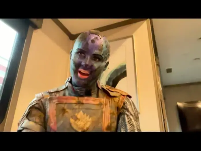 Video for the film Guardians of the Galaxy Vol. 3 — A week in the life of playing NEBULA in GUARDIANS OF THE GALAXY VOL 3