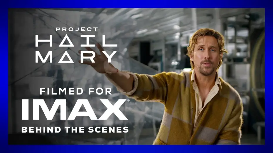 Video for the film Project Hail Mary — Behind the Scenes Featurette