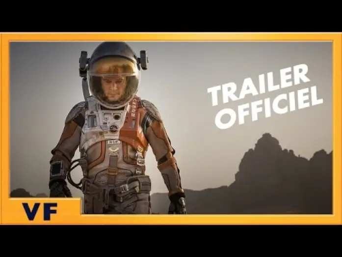 Video for the film The Martian — Bande-annonce VF