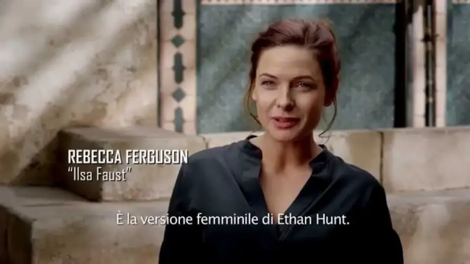 Video for the film Mission: Impossible - Rogue Nation — Mission: Impossible - Rogue Nation | Featurette "Rebecca Ferguson"