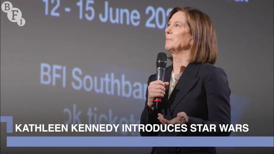 Video for the film Star Wars — Kathleen Kennedy introduces a screening of the original 1977 print of Star Wars | BFI