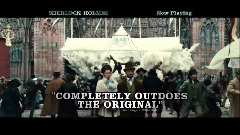 Video for the film Sherlock Holmes: A Game of Shadows — TV Spot 1