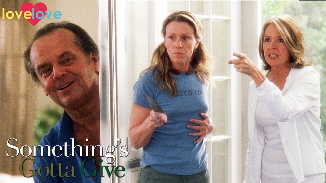 Video for the film Something's Gotta Give — Erica Meets Her Daughter's Older Boyfriend