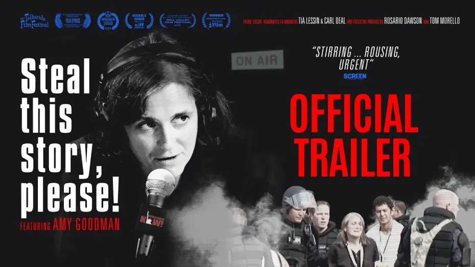 Video for the film Steal This Story, Please! — Steal This Story, Please! (Official Trailer, 2026)